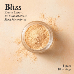 BLISS Kanna Extract for Relaxation & Connection | 33mg Mesembrine | Next Level Smart