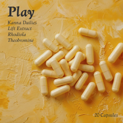 PLAY Kanna Dailies | Natural Energy & Social Flow | 20 Capsules
