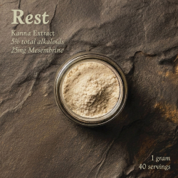 REST Kanna Extract for Relaxation & Calm | 25mg Mesembrine | Next Level Smart