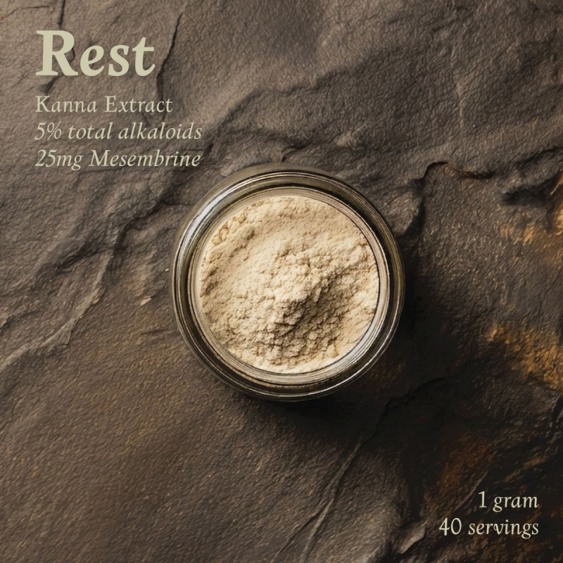 REST Kanna Extract for Relaxation & Calm | 25mg Mesembrine | Next Level Smart