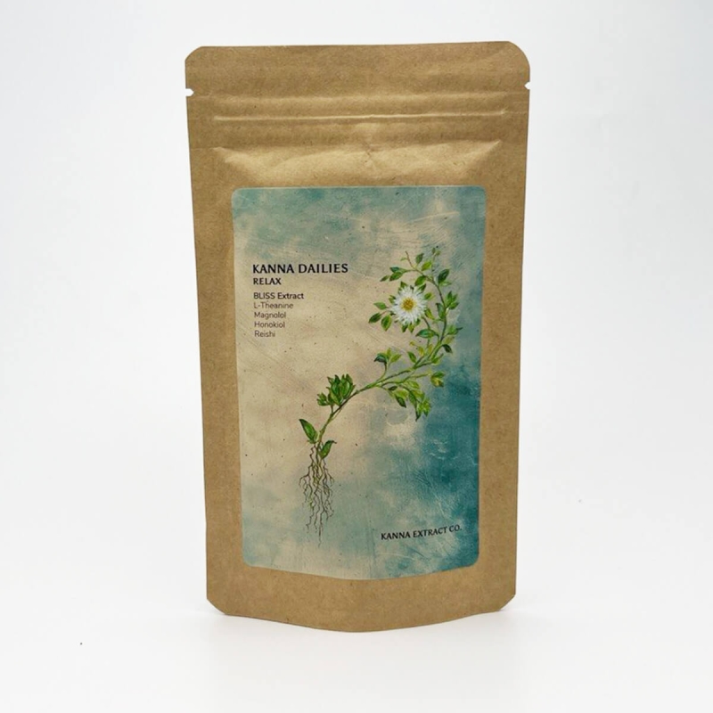 RELAX Kanna Dailies - Natuurlijke Ontspanning Zonder Sufheid | 20 Capsules