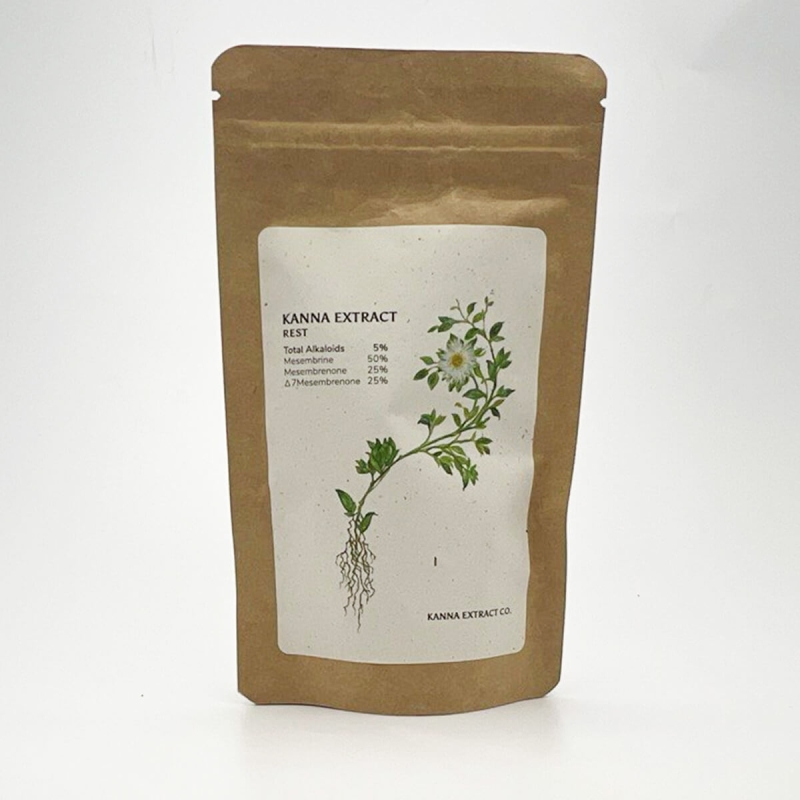 REST Kanna Extract for Relaxation & Calm | 25mg Mesembrine | Next Level Smart