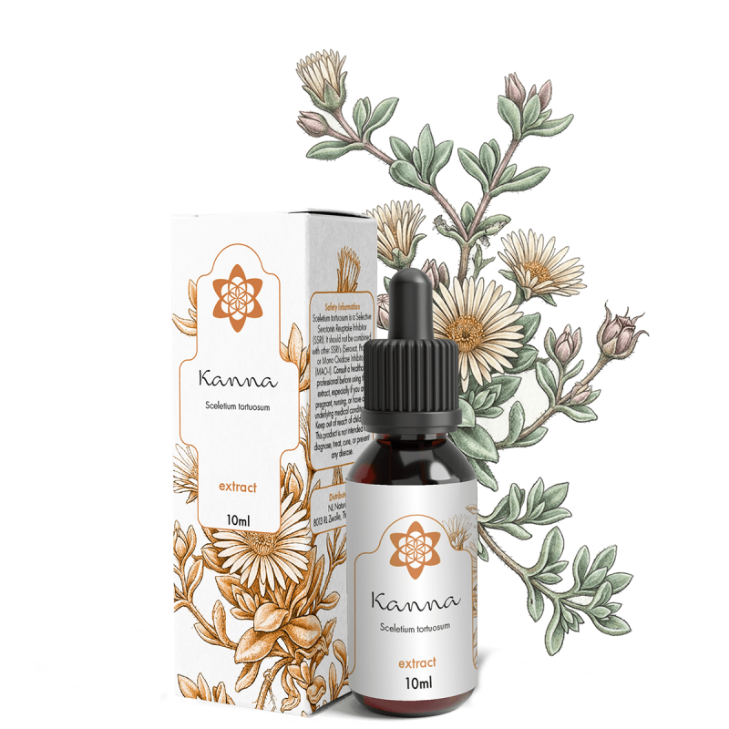 Kanna Liquid Extract 10ml - vloeibaar Sceletium extract