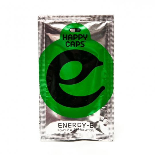 Happy Caps Energy-E - 4 Capsules € 9,50 | Next Level Smartshop Webshop