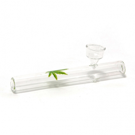 Glass Shabong Pipe - Medium - Glass Pipes - Next Level