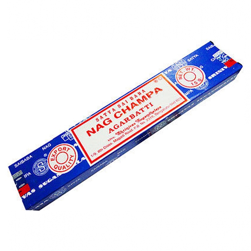 Satya Nag Champa Agarbatti Incense - Classic (15g) - traditional Indian incense sticks