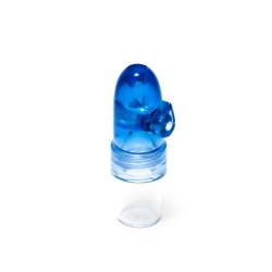 Bullet - Medium coloured clear - aluminum dispenser accessory - product overview