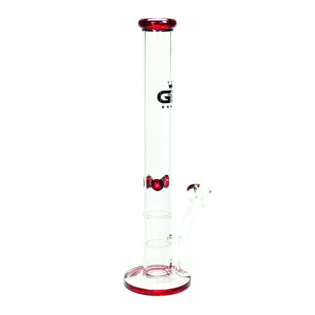GG Bong Set with case | Red - Glass Bongs - Next Level