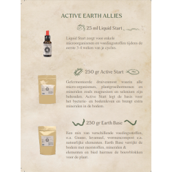 Nutrients Kit - Active Earth - Professional Plant Growing Formula - product overview Nutrients Kit - Active Earth - Professional Plant Growing Formula - product overview