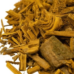 Banisteriopsis Caapi Yellow Peru - Shredded - shredded Ayahuasca vine - texture and cross-section