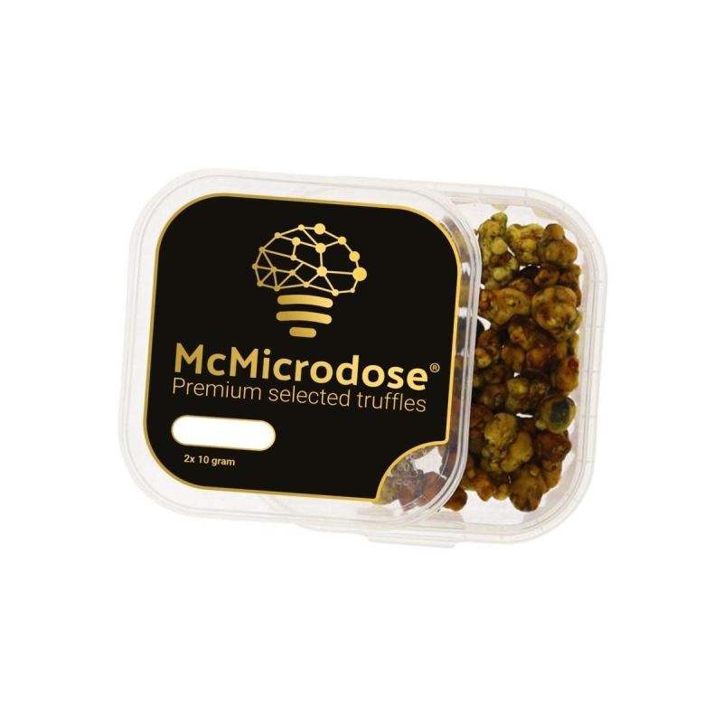 Magic Truffles Microdosing 2 x10gr - psilocybine microdosering - verpakking en inhoud