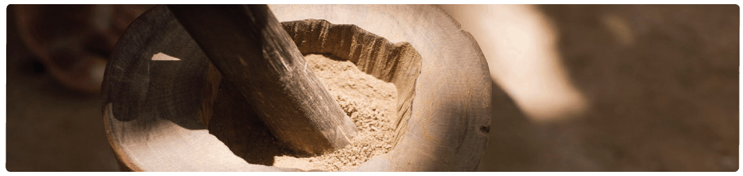 Rap&eacute; production process Amazonian tribes