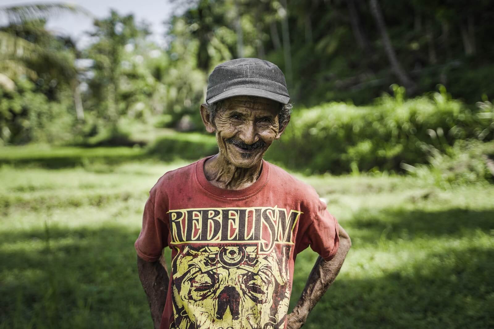 Farmer from the local community