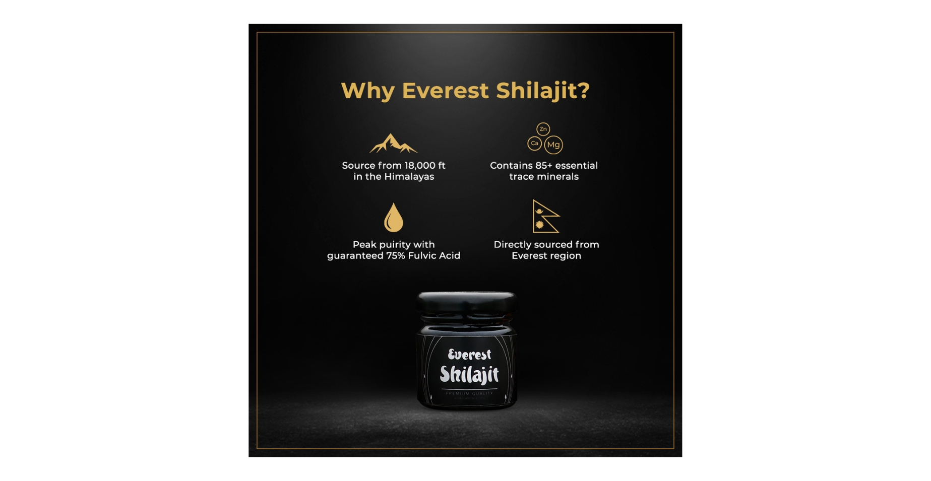 Voordelen van Everest Shilajit