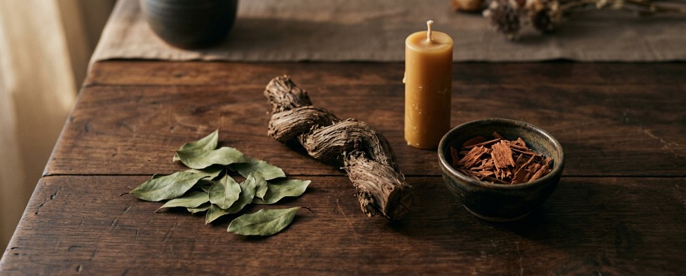 Etnobotanisch altaar