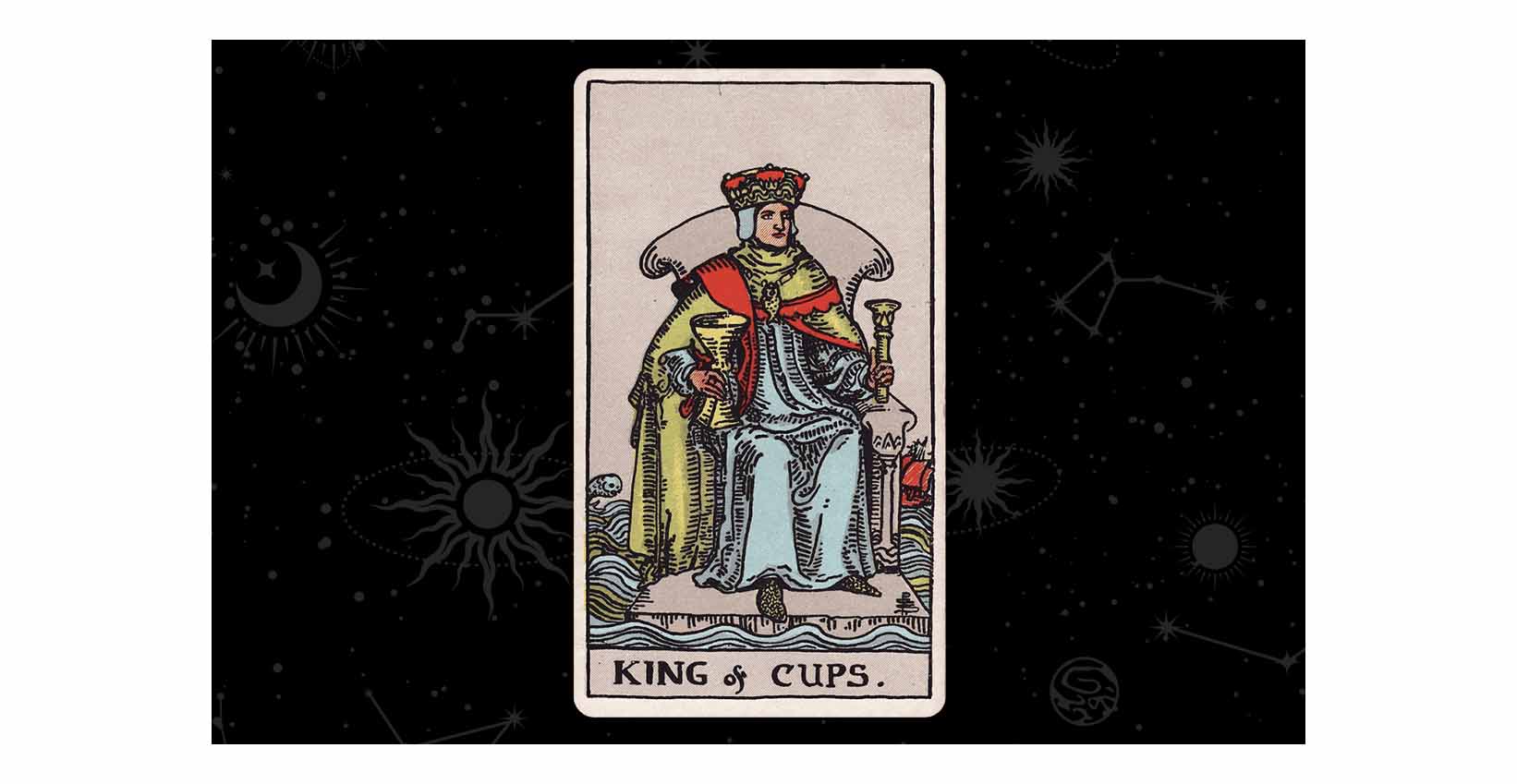 King of Cups Tarot Card