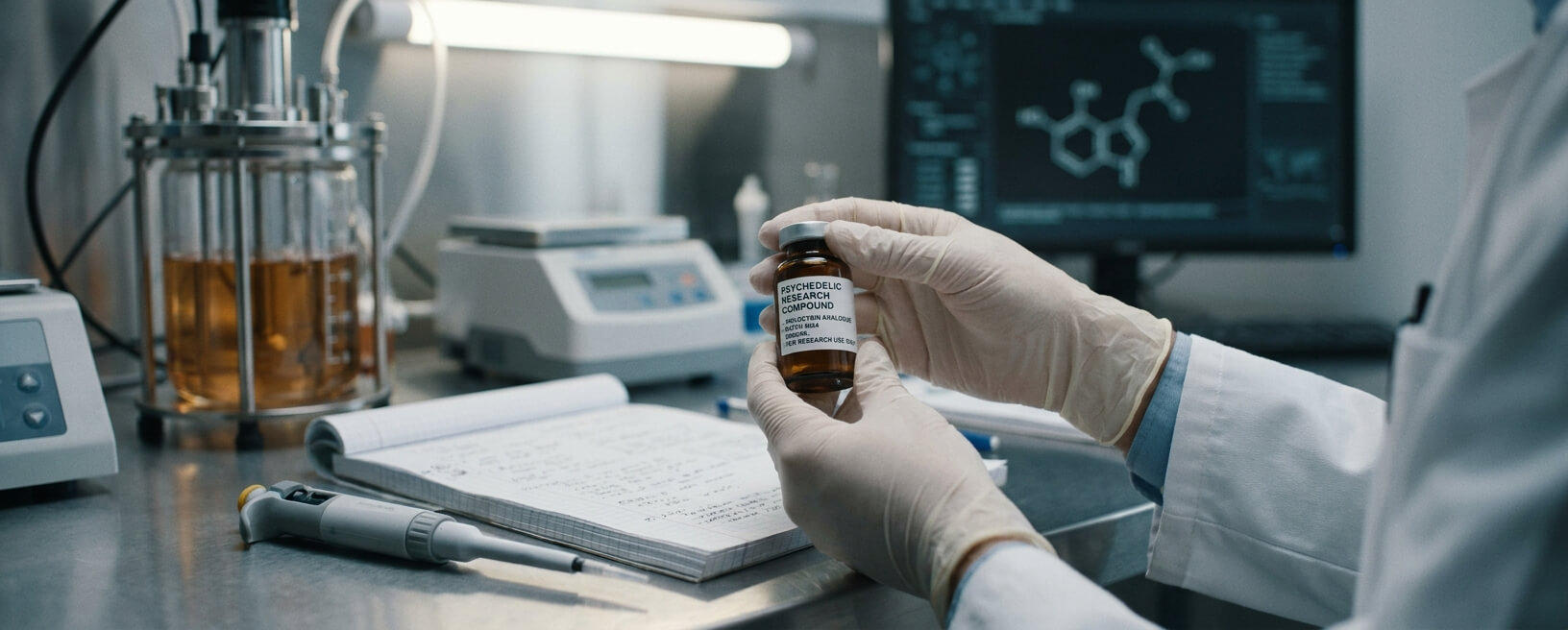 Psilocybin research laboratory