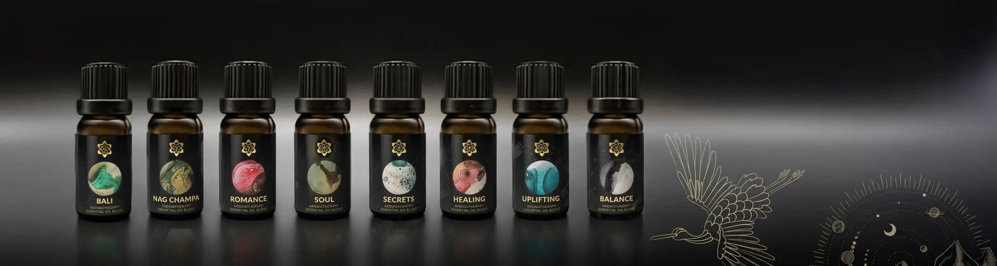 Essential Oils Slide background