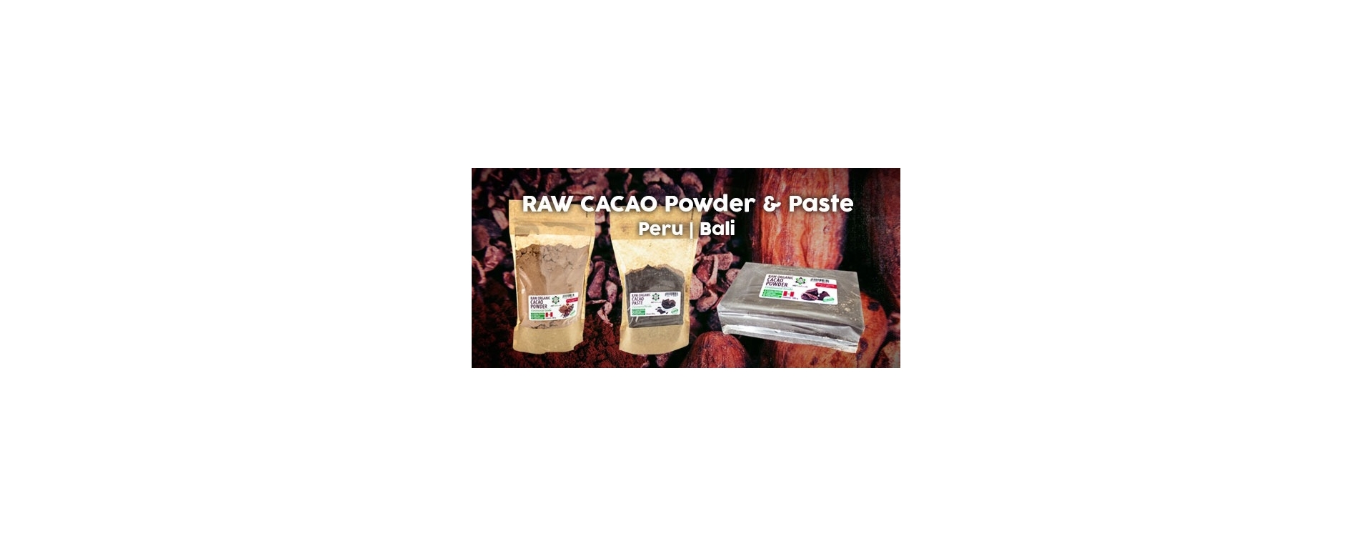 NEW: Ceremonial Raw Cacao Powder & Paste
