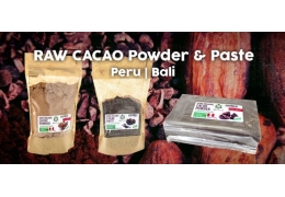 NIEUW: Ceremoniële Rauwe Cacao Poeder en Pasta